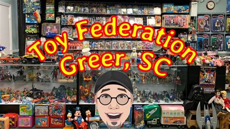 Toy federation - Toy Federation is located in Greer, South Carolina, specializing in vintage toys and is known for its wide selection of vintage and collectible toys, as well as its knowledgeable and passionate staff. 